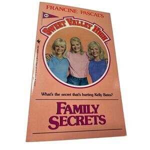 Sweet Valley High 1ST Edition First Print Book #45 Family Secrets Vintage 1980's